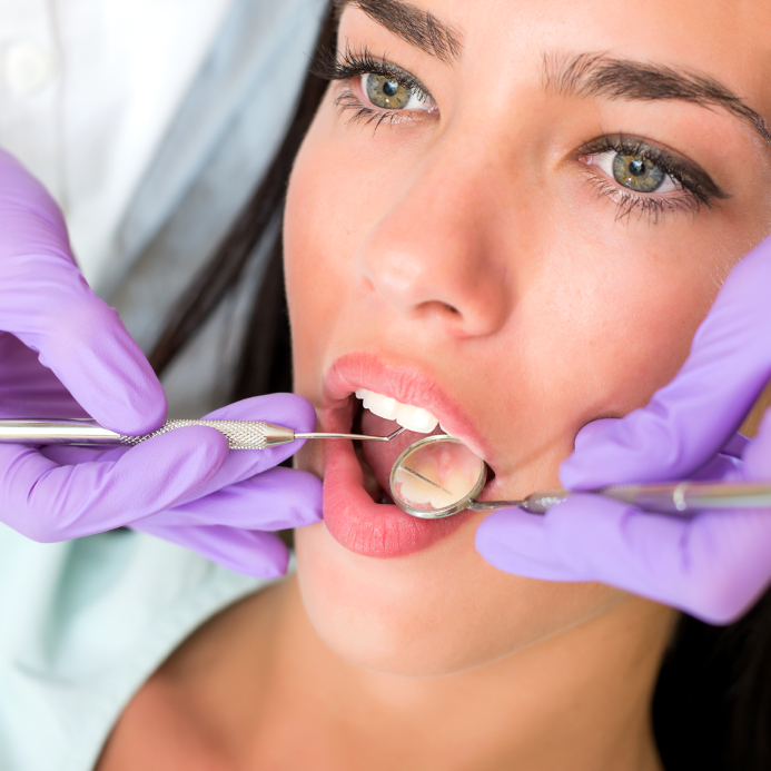 A woman receiving Preventive Dentistry in Spokane Valley, Washington