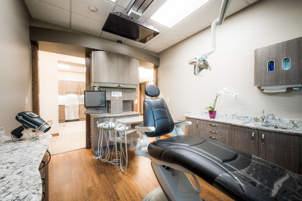 Dental Chair  in Dental Office in Spokane Valley, Washington